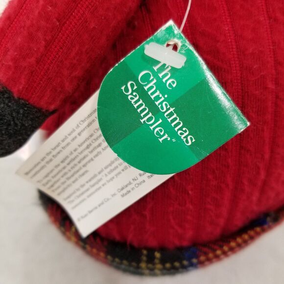 Vintage Russ Berrie & Co snowman santa shelf sitter the Christmas sampler - Picture 3 of 11